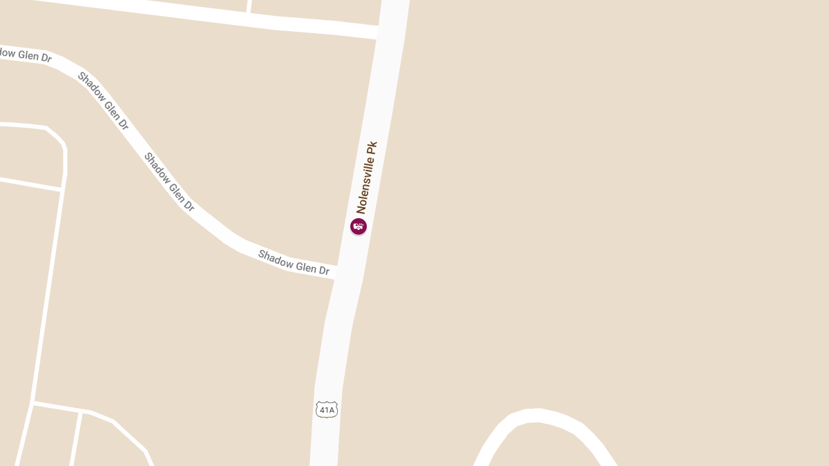Injuries in Accident at 5701 Nolensville Pike
