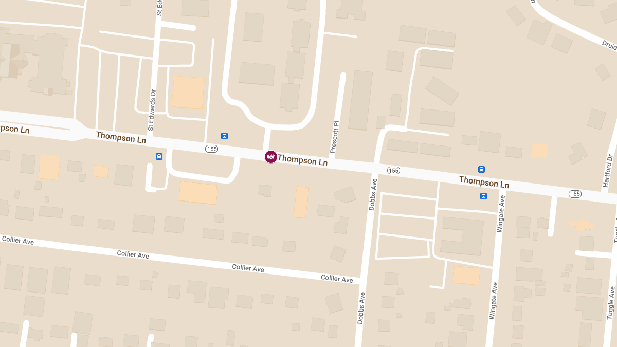 Injuries in Collision at 108 Thompson Ln