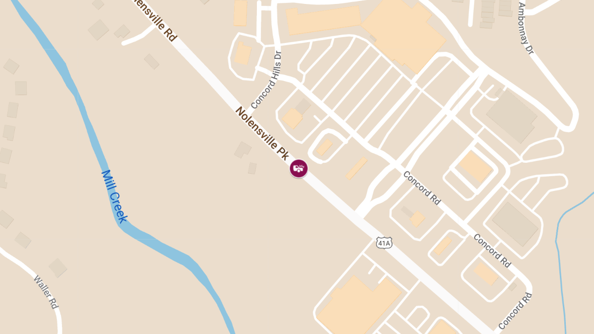 Injuries in Collision at 6820 Nolensville Pike