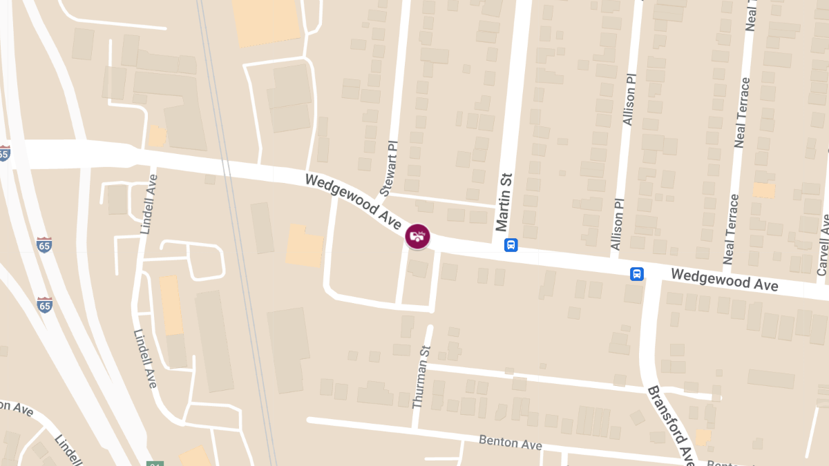 Injuries in Collision at Wedgewood Ave and Stewart Pl