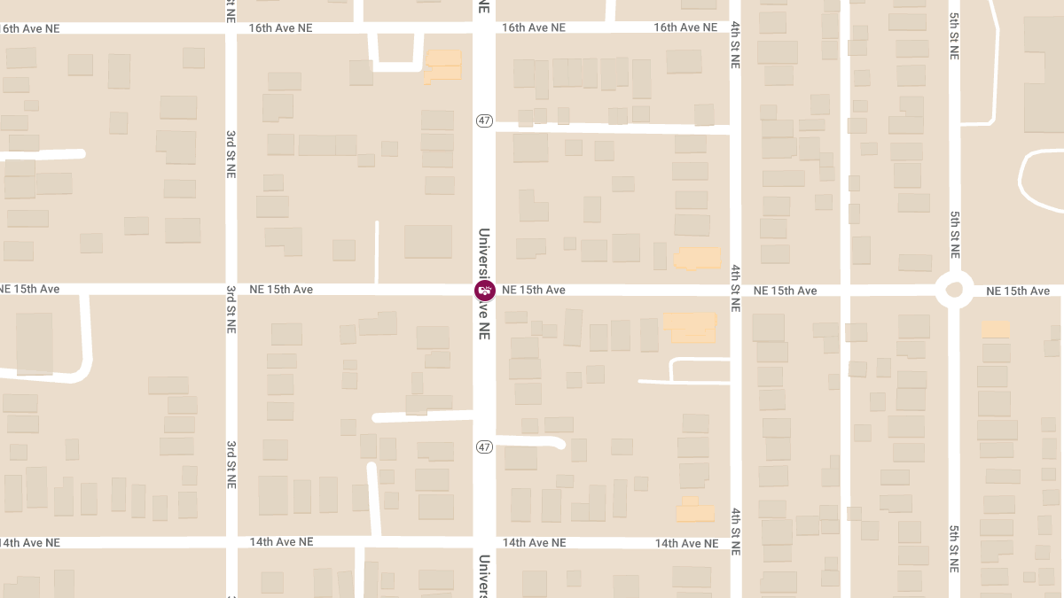 Injuries in Crash at 15th Ave NE & University Ave NE