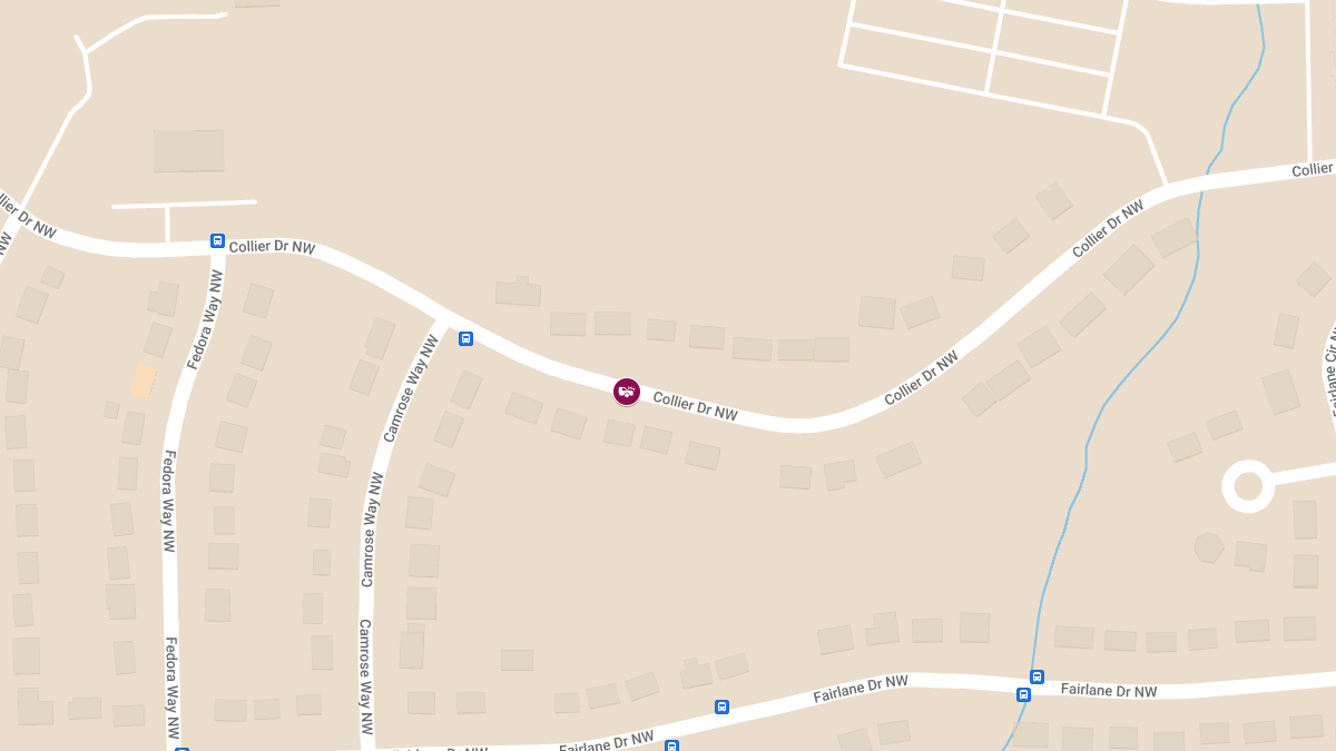 Injuries in Crash at 3558 Collier Dr NW
