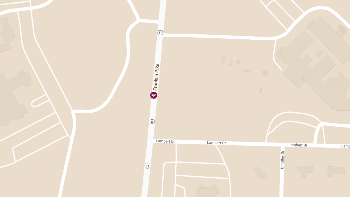 Injuries in Crash at 4820 Franklin Pike