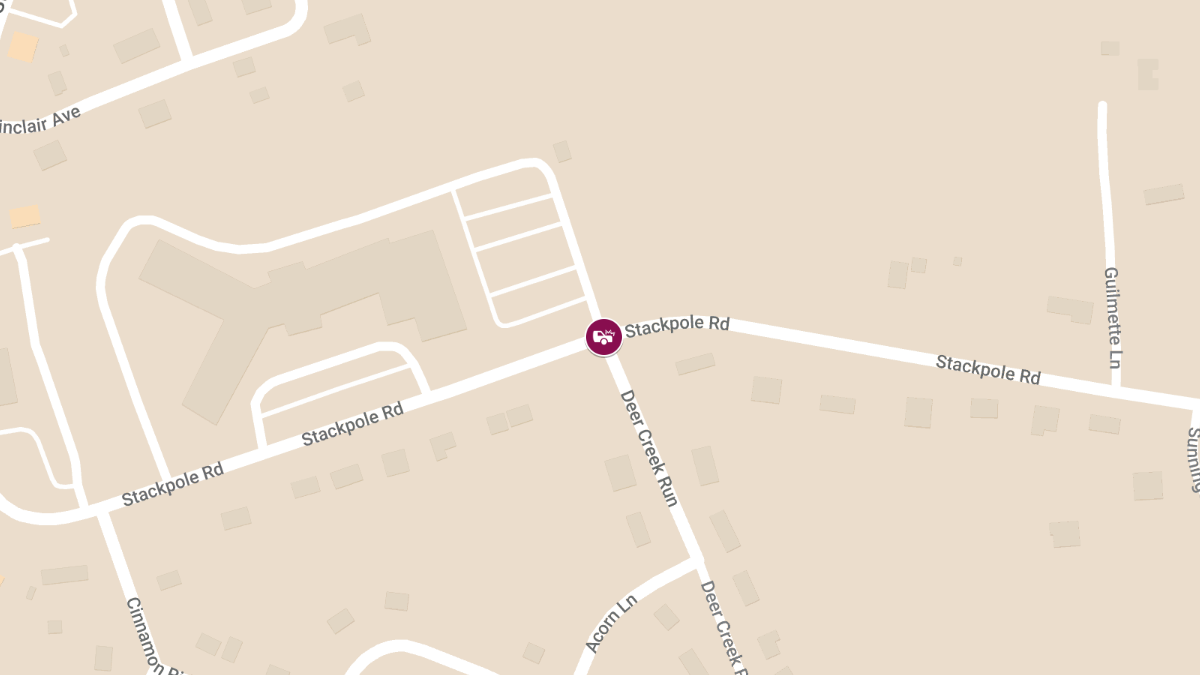Injuries in Motor Vehicle Accident at Deer Creek Run and Stackpole Rd