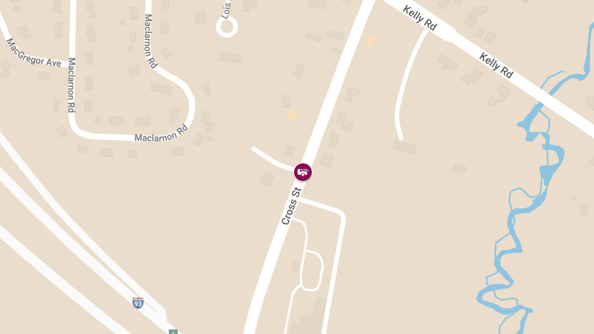 Injuries in Motor Vehicle Collision at 8 Cross St