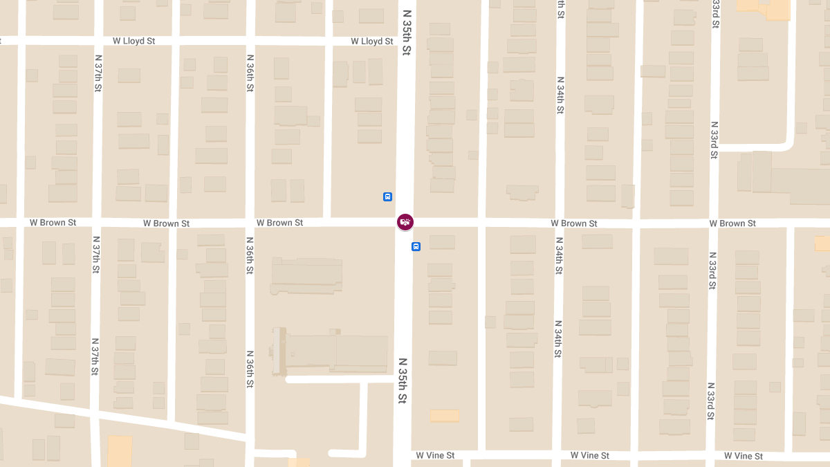 Injuries in Vehicle Collision at 35/Brown