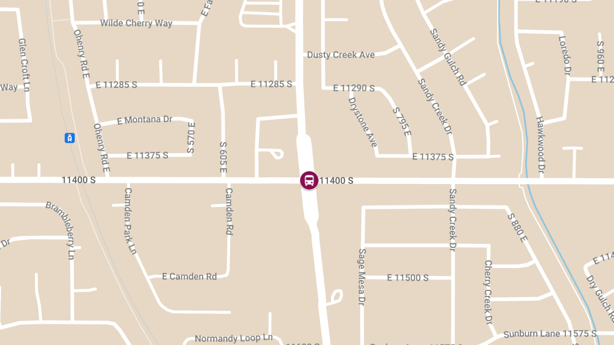 Injury Accident Involving School Bus at 11400 South and 700 East