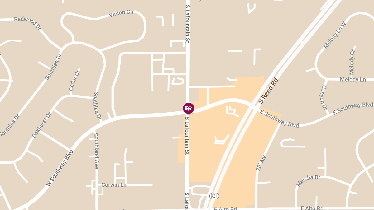 Injury Accident Near Southway and Lafountain