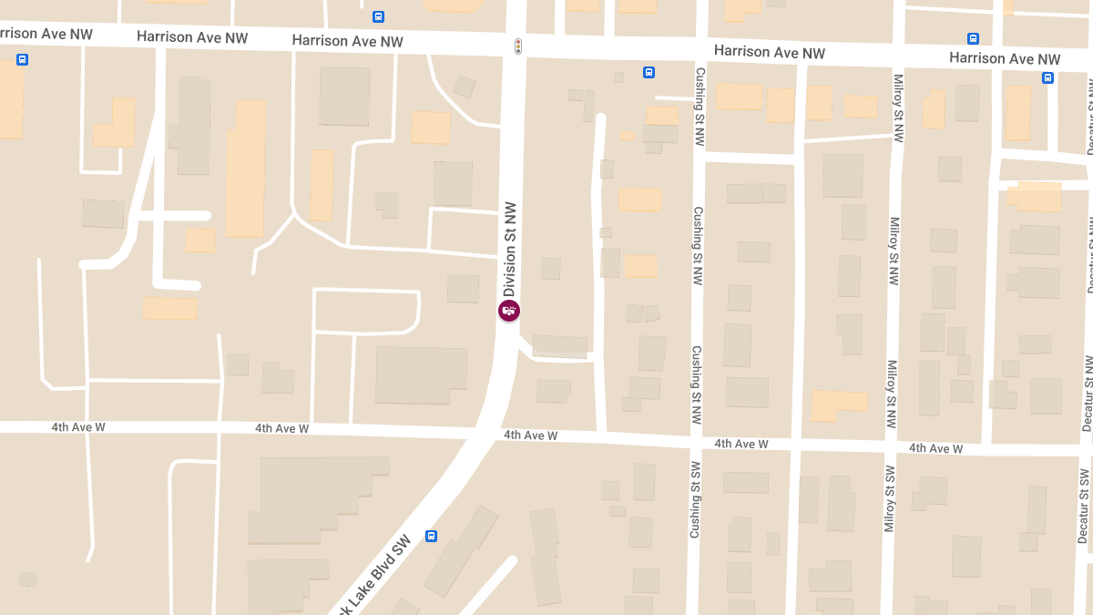 Injury Accident Reported at 100 Block of Division St NW