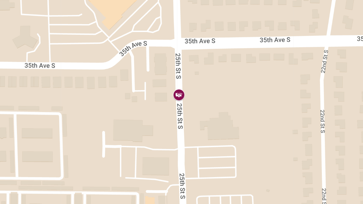 Injury Accident at 3600 Blk 25th St S