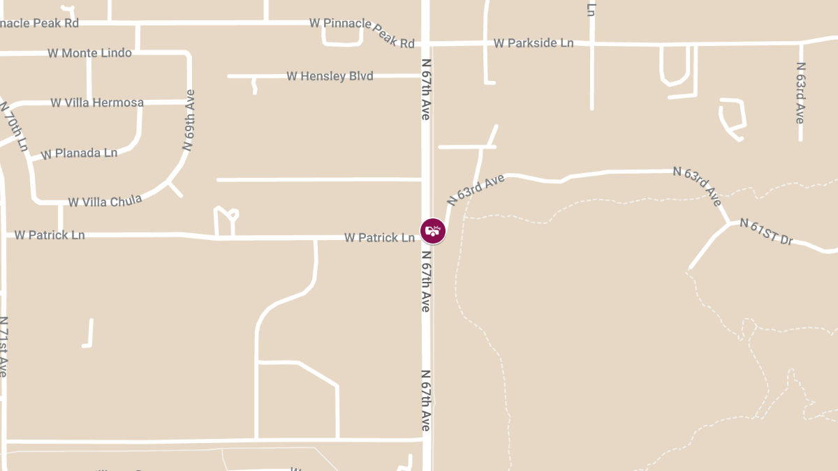 Injury Accident at 67th Ave and Patrick Lane