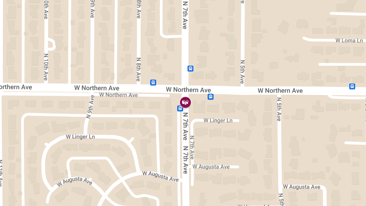 Injury Accident at 7th Ave and Northern Ave