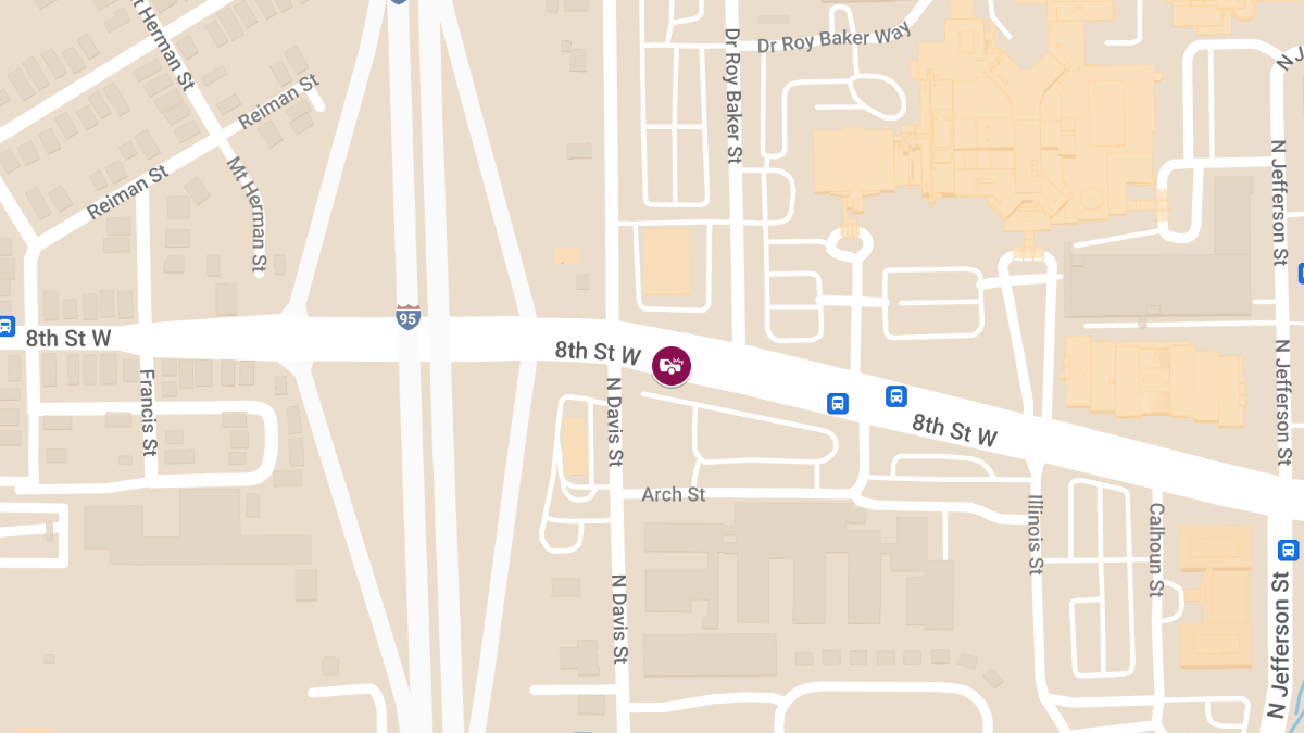 Injury Accident at 8th Street in Front of Taco Bell