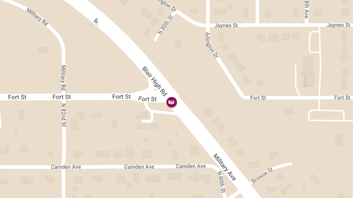 Injury Accident at Blair High Rd and Fort St