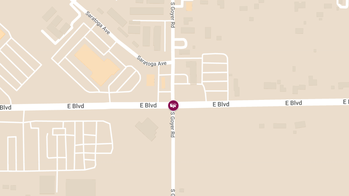 Injury Accident at Boulevard and Goyer