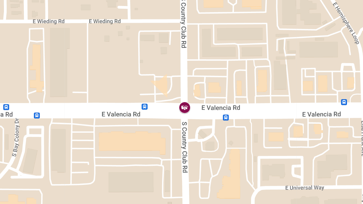 Injury Accident at Country Club Rd and Valencia Rd