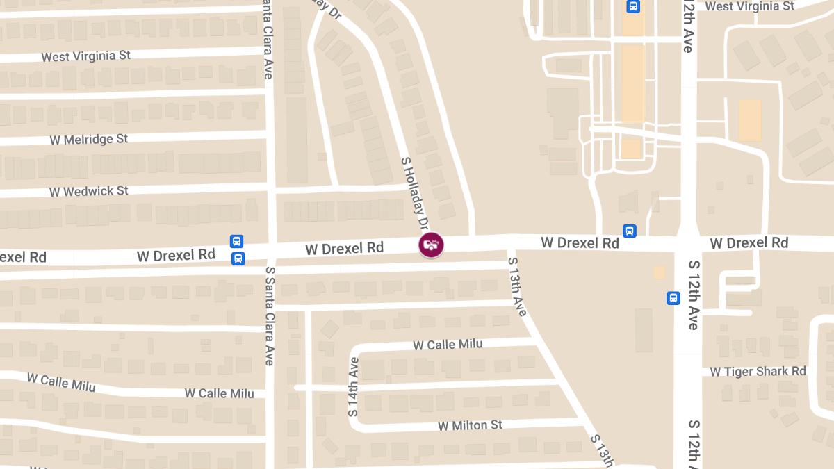 Injury Accident at Drexel and Holladay Dr