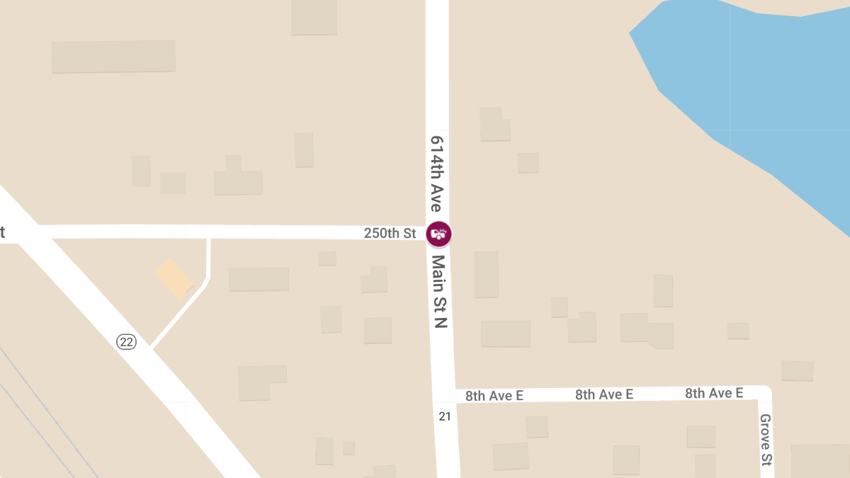 Injury Accident at Highway 14 and County Road 20