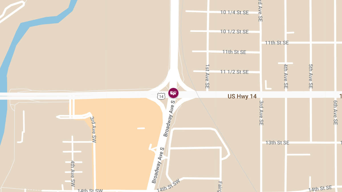 Injury Accident at Highway 14 and Milepost 4