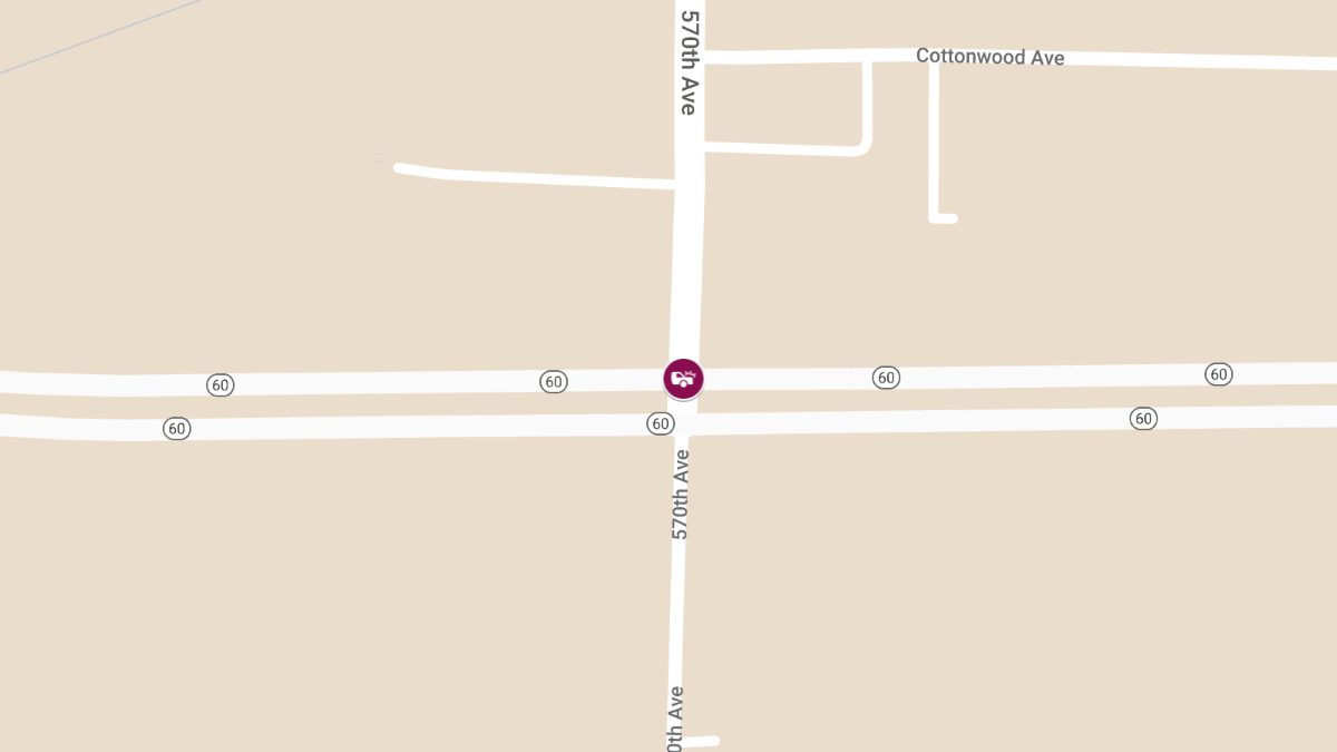 Injury Accident at Highway 60 and 570th Ave