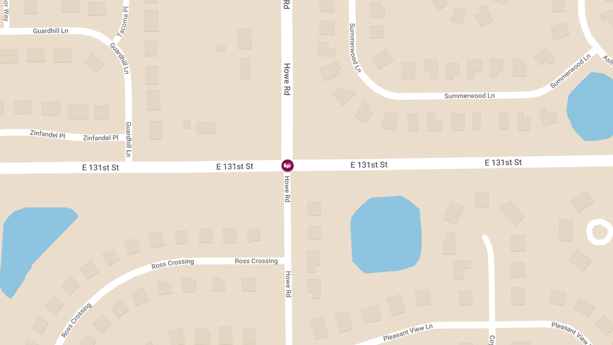 Injury Accident at Howe Rd & E 131st St
