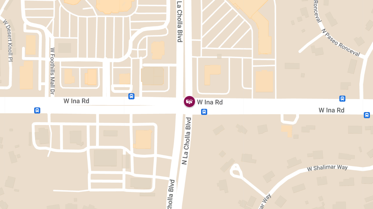 Injury Accident at Ina Rd and La Cholla Blvd