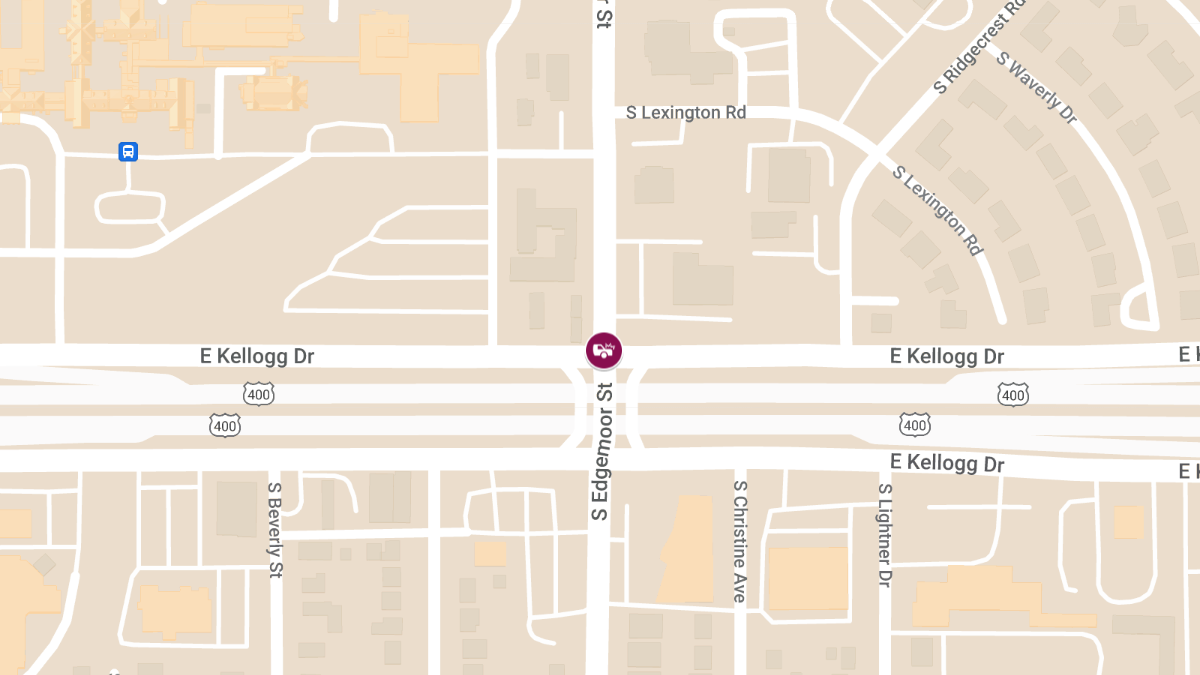 Injury Accident at Kellogg and Edgemoor