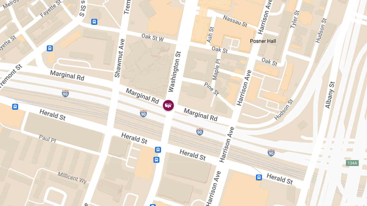 Injury Accident at Marginal Rd & Washington St