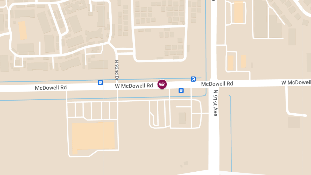 Injury Accident at McDowell Rd