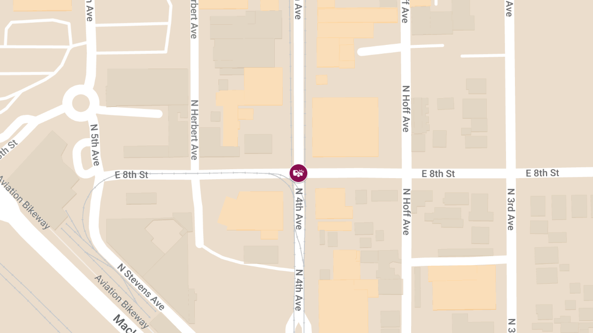 Injury Accident at N 4th Ave and 8th St