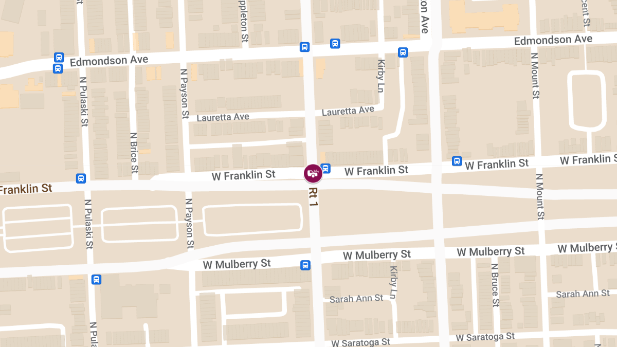 Injury Accident at N Monroe St & W Franklin St