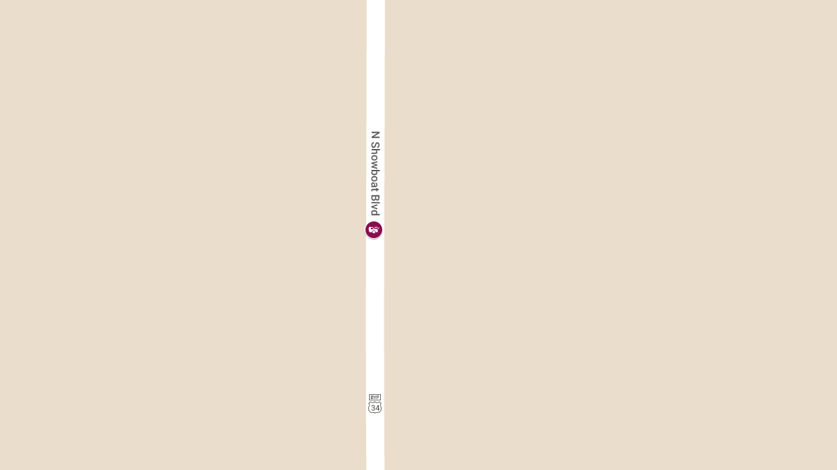 Injury Accident at North Showboat Rd and Highway 34