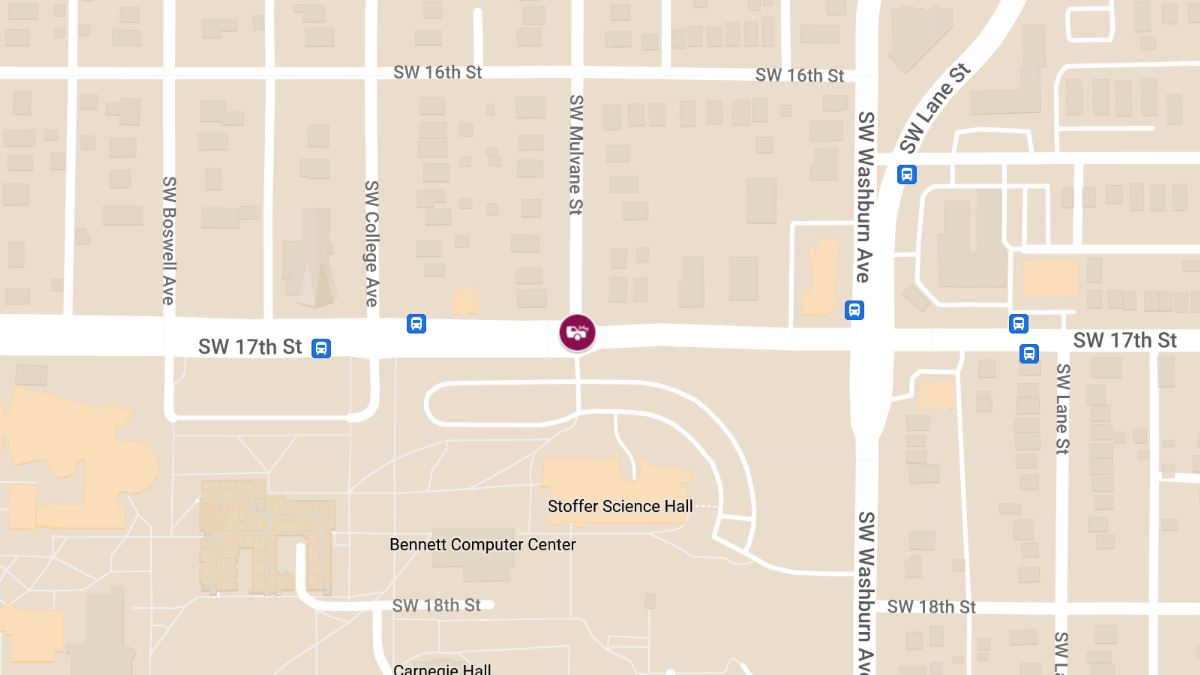 Injury Accident at S.W. 17th and Mulvane St