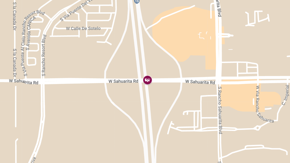 Injury Accident at Sahuarita Rd and I-19 Overpass