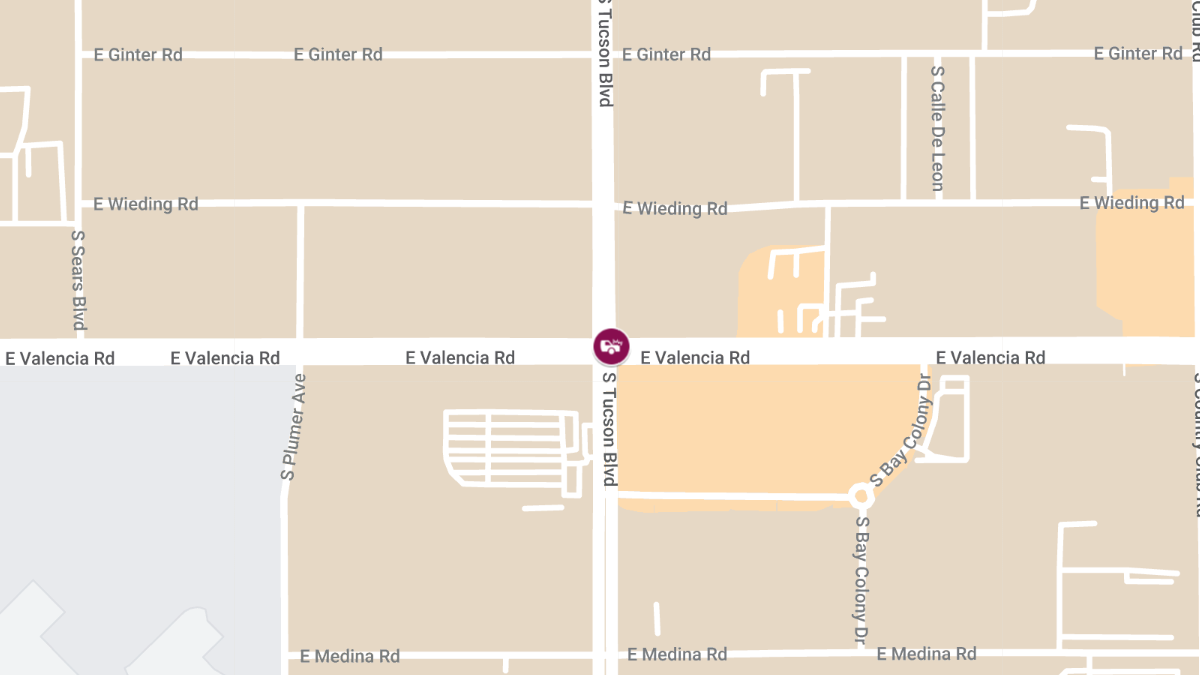 Injury Accident at Valencia Rd and Tucson Blvd