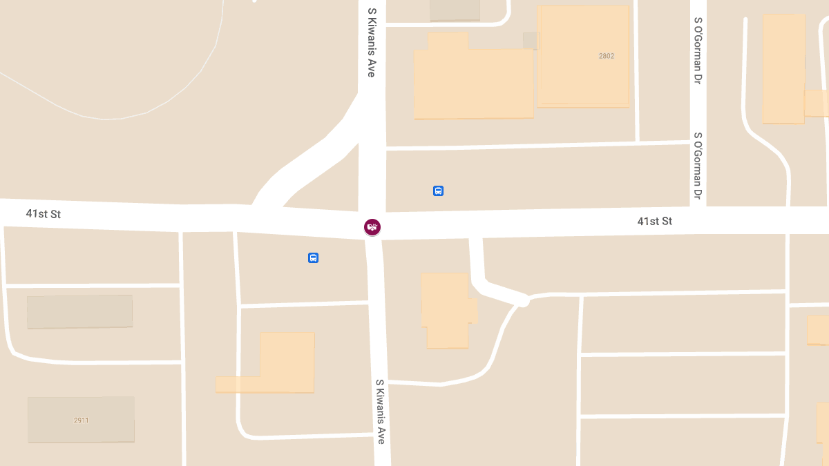 Injury Accident at West 41st St and South Kiwanis Ave