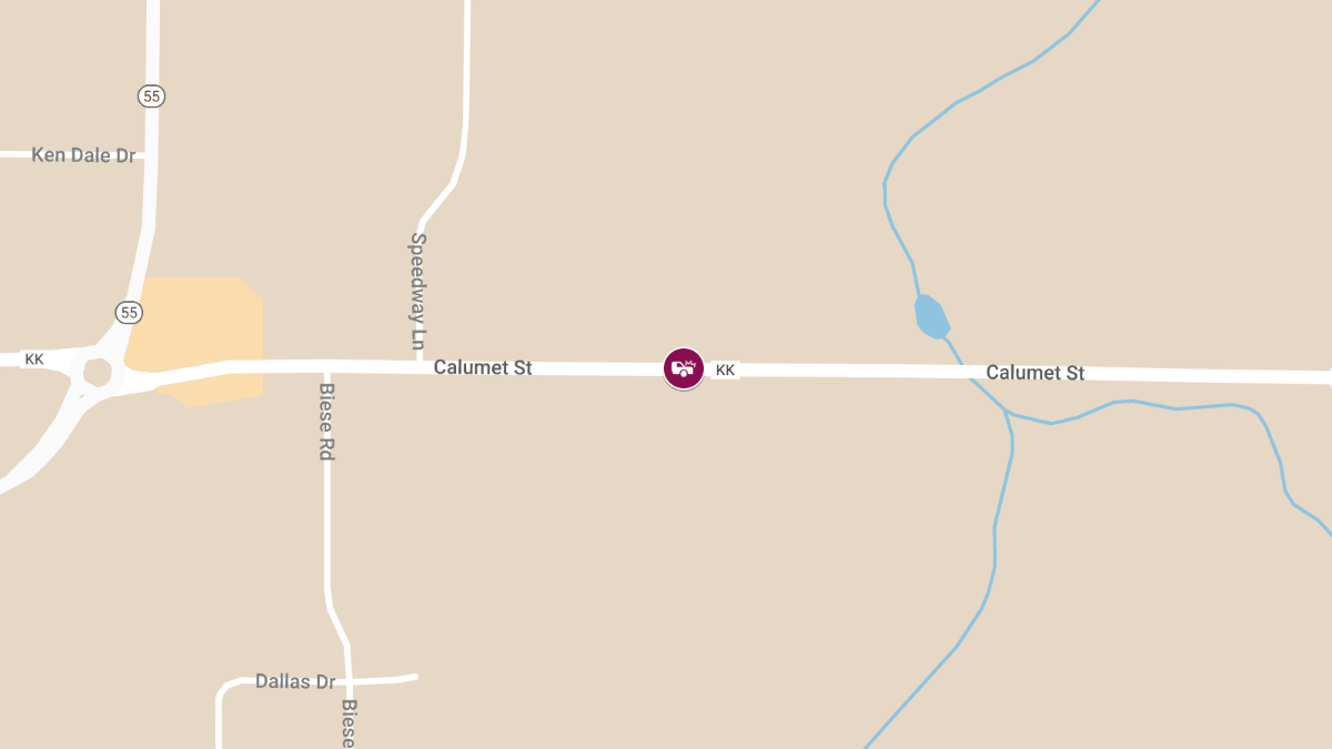 Injury Accident in Construction Zone on Cty Tk KK