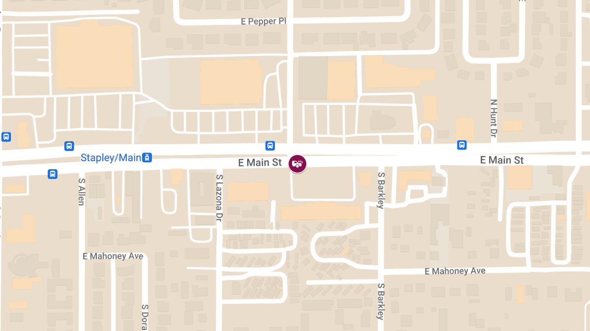 Injury Accident on E Main St near S Barkley Mesa