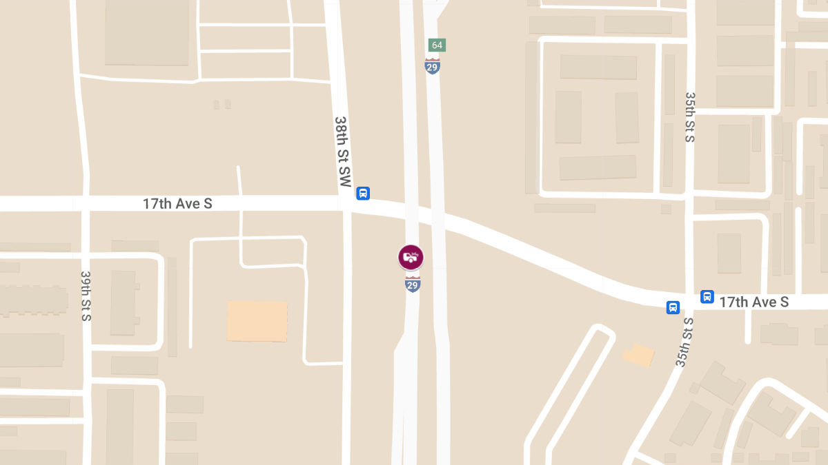 Injury Accident on I-29
