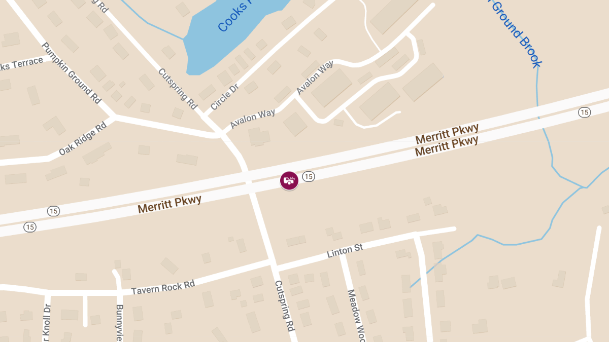 Injury Accident on Route 15 Northbound between Exits 53 and 54