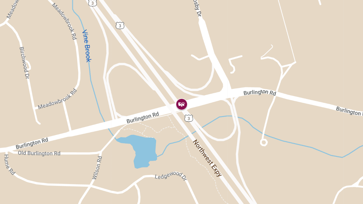 Injury Accident on Route 3 SB at Exit 73 (Rte 62)