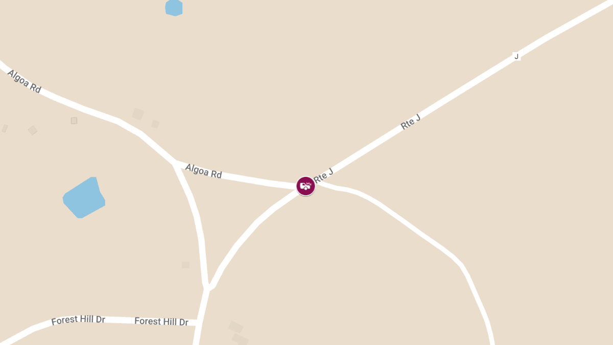 Injury Accident on Route J 1 Mile West of Malden