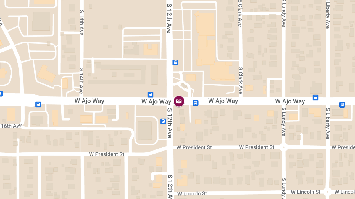 Injury Accident on S 12th Ave South of W Ajo Way