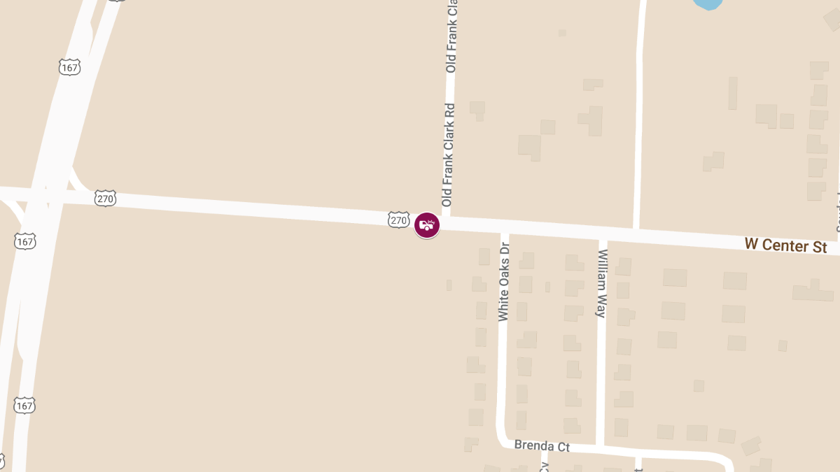 Injury Accident on WB U.S. Highway 270