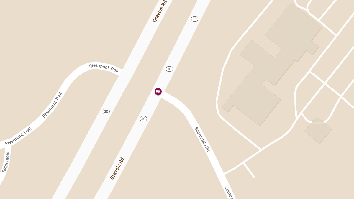 Injury Accident on Westbound Highway 30 at Scottsdale Rd