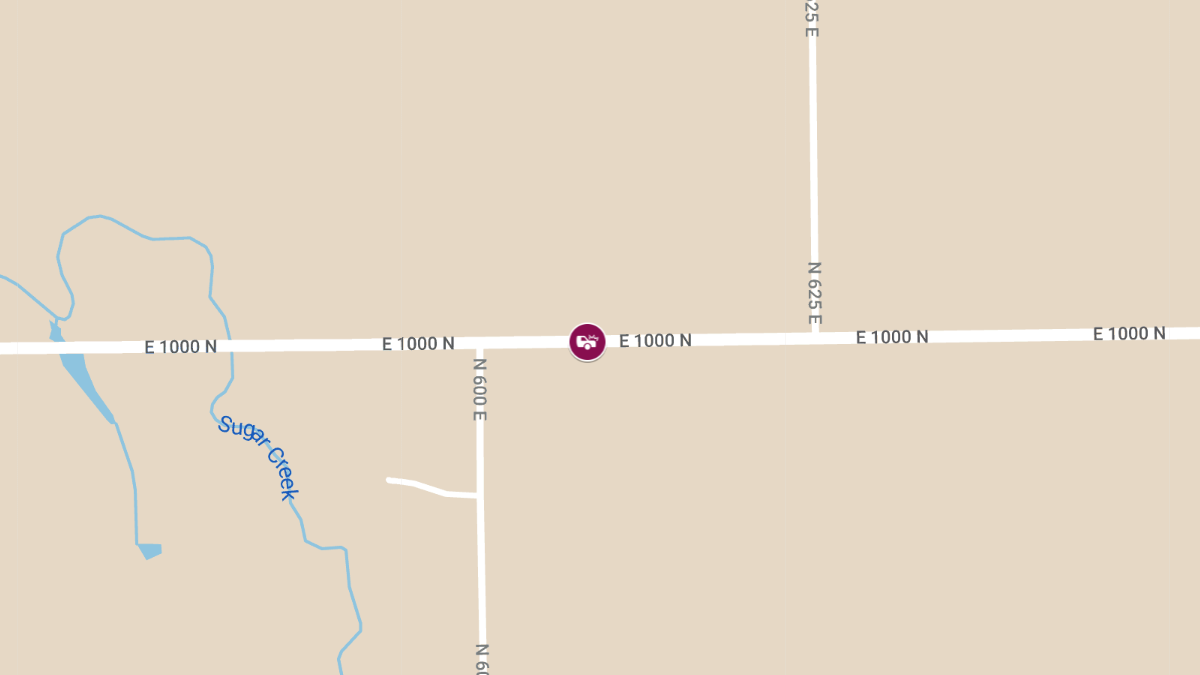 Injury Accident with Entrapment on E 1000 N