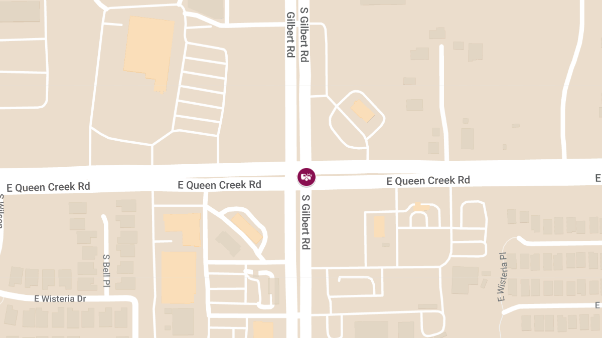 Injury Accident with Extrication at Gilbert Rd and Queen Creek Rd