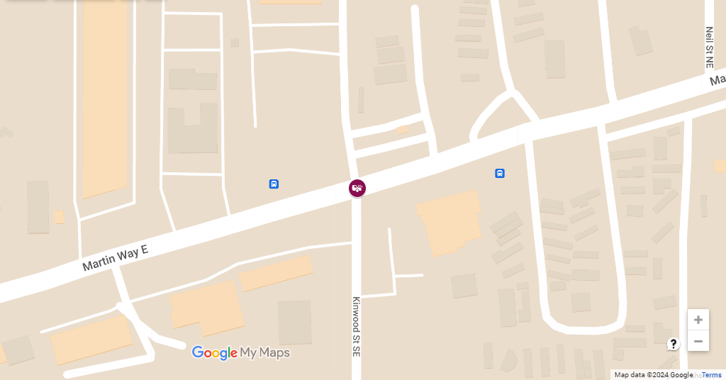 Injury Collision at Martin Way E and Kinwood St SE