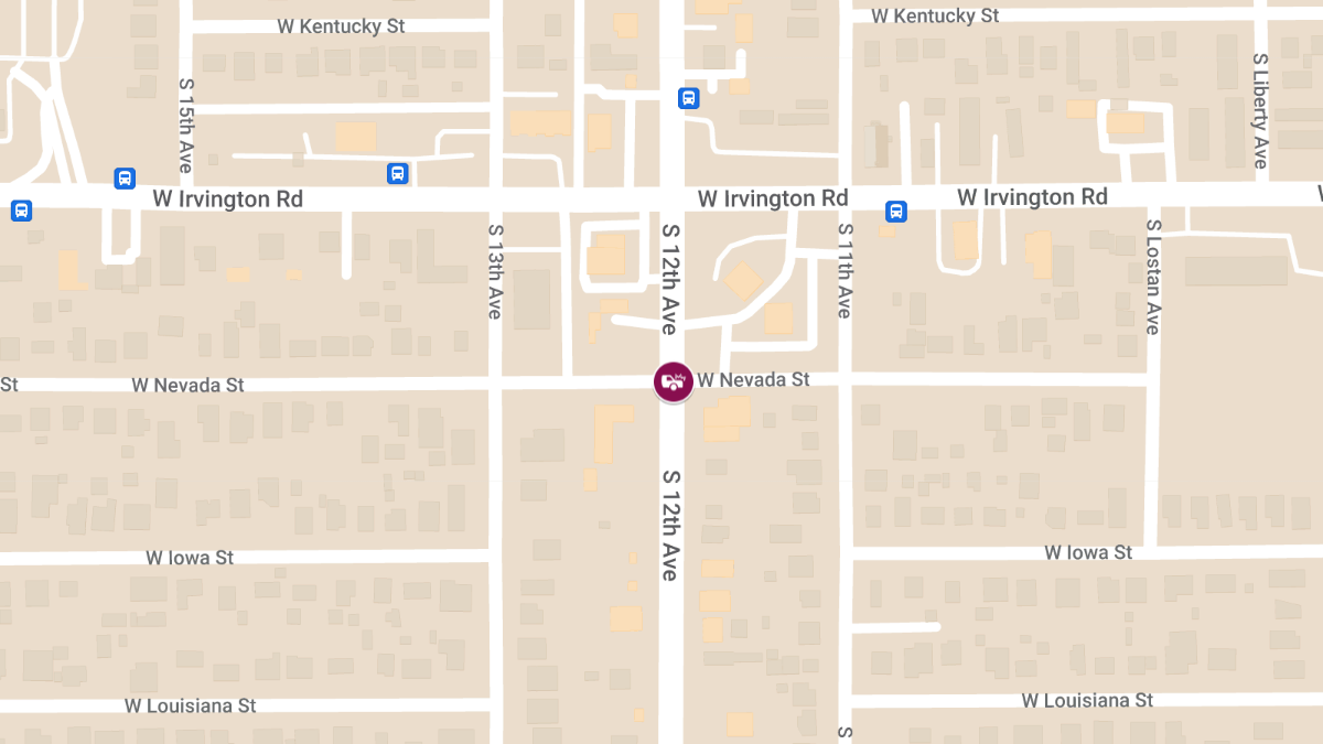 Injury Crash at 12th Ave and Nevada