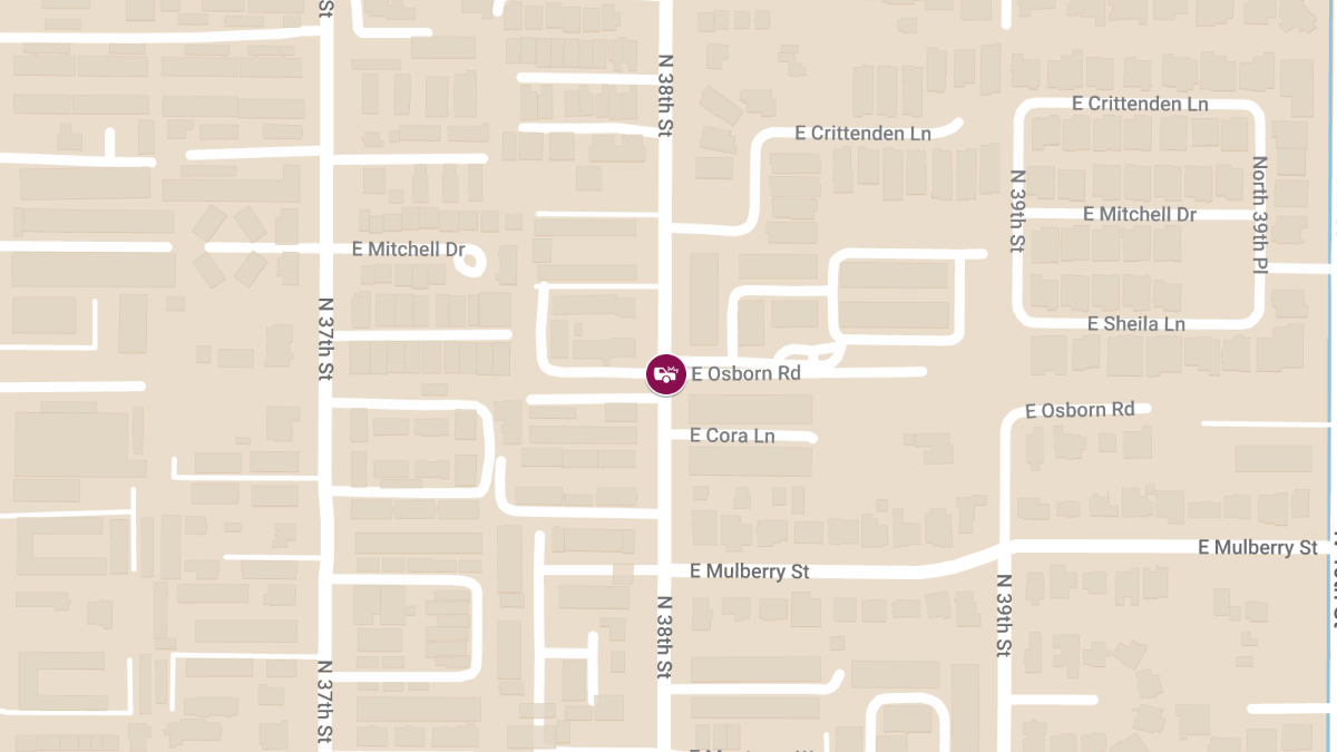 Injury Crash at 43rd Ave and Osborn Rd